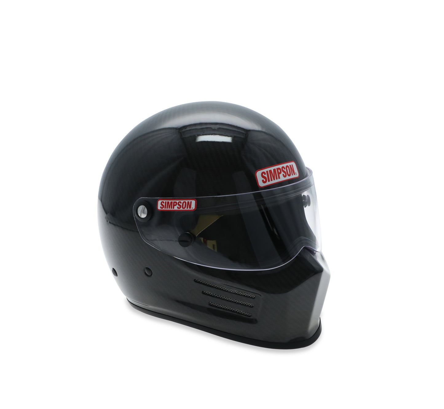 Simpson Racing Sa2020 Carbon Bandit Racing Helmet - Carbon Fiber