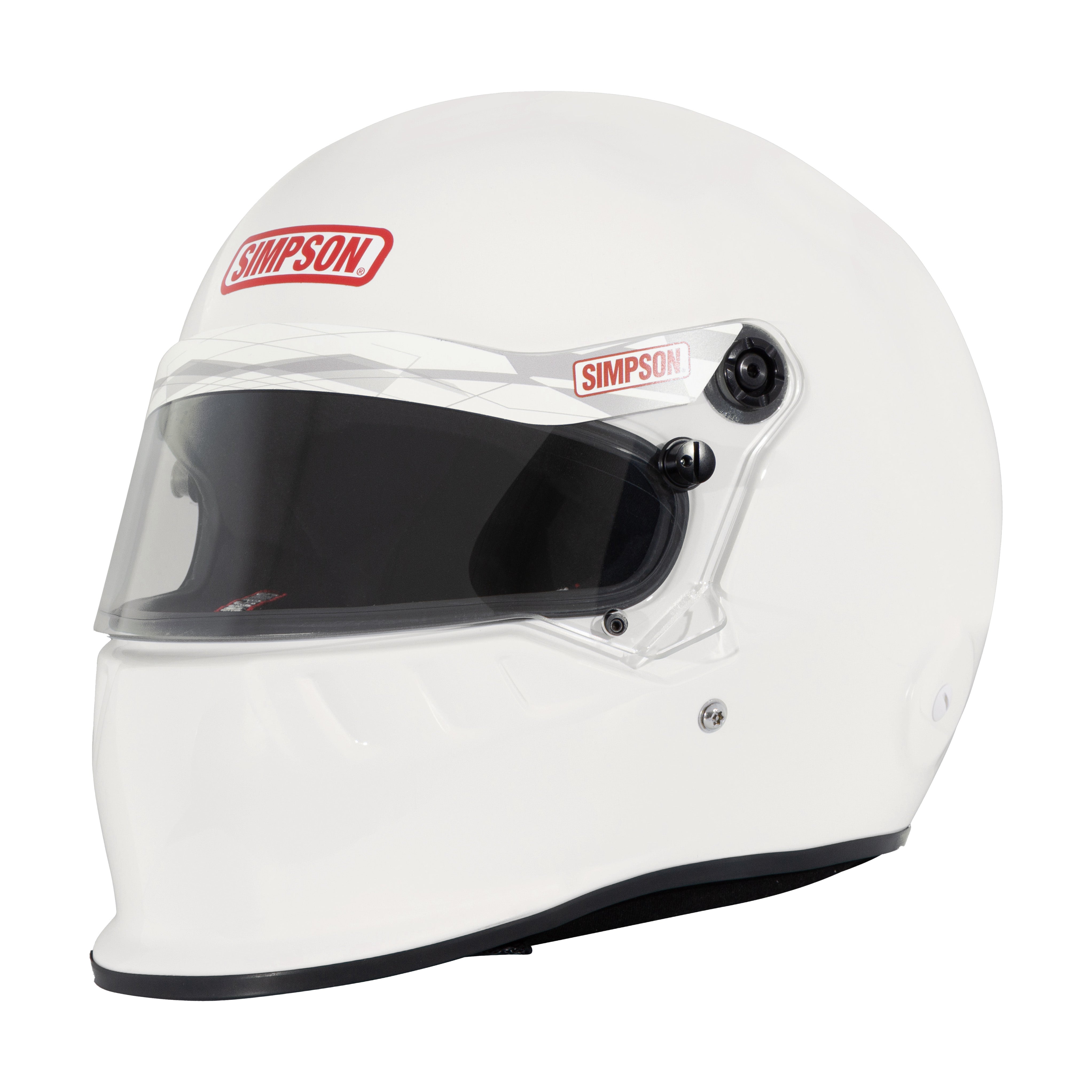 Simpson Vudo SA2025 helmet – Pearl White – SKU 9950041
