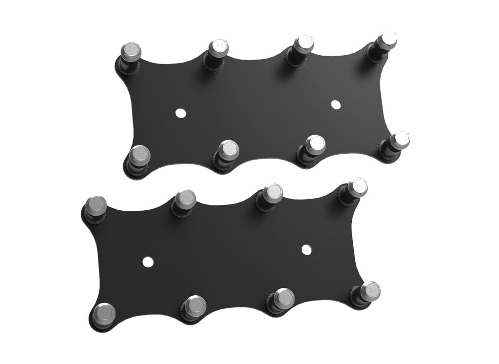 Holley EFI Igntion Coil Remote Relocation Bracket, Black Finish, Pair