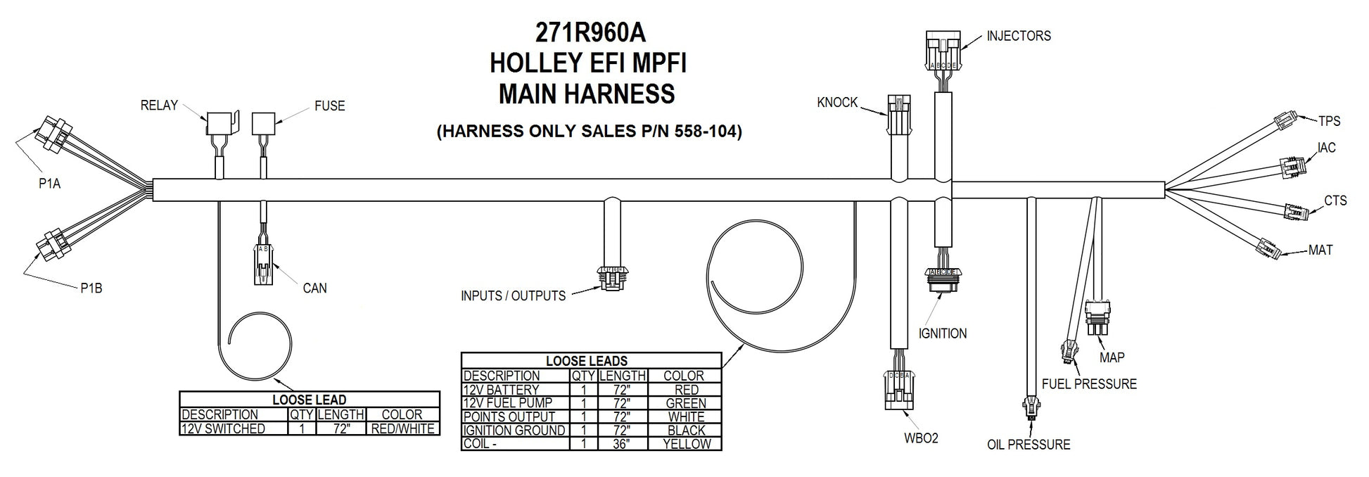 HP EFI Universal MPI Retrofit Kits
