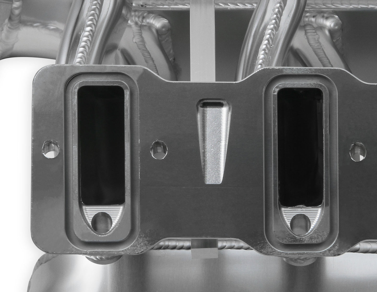 Sniper EFI Fabricated Intake Manifold Dual Plenum 92mm LS1/2/6, Rail Kit - Slvr