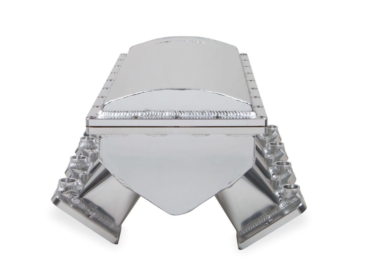Sniper EFI Fabricated Race Series Intake Manifold - GM LS3/L92 - 90mm - Silver