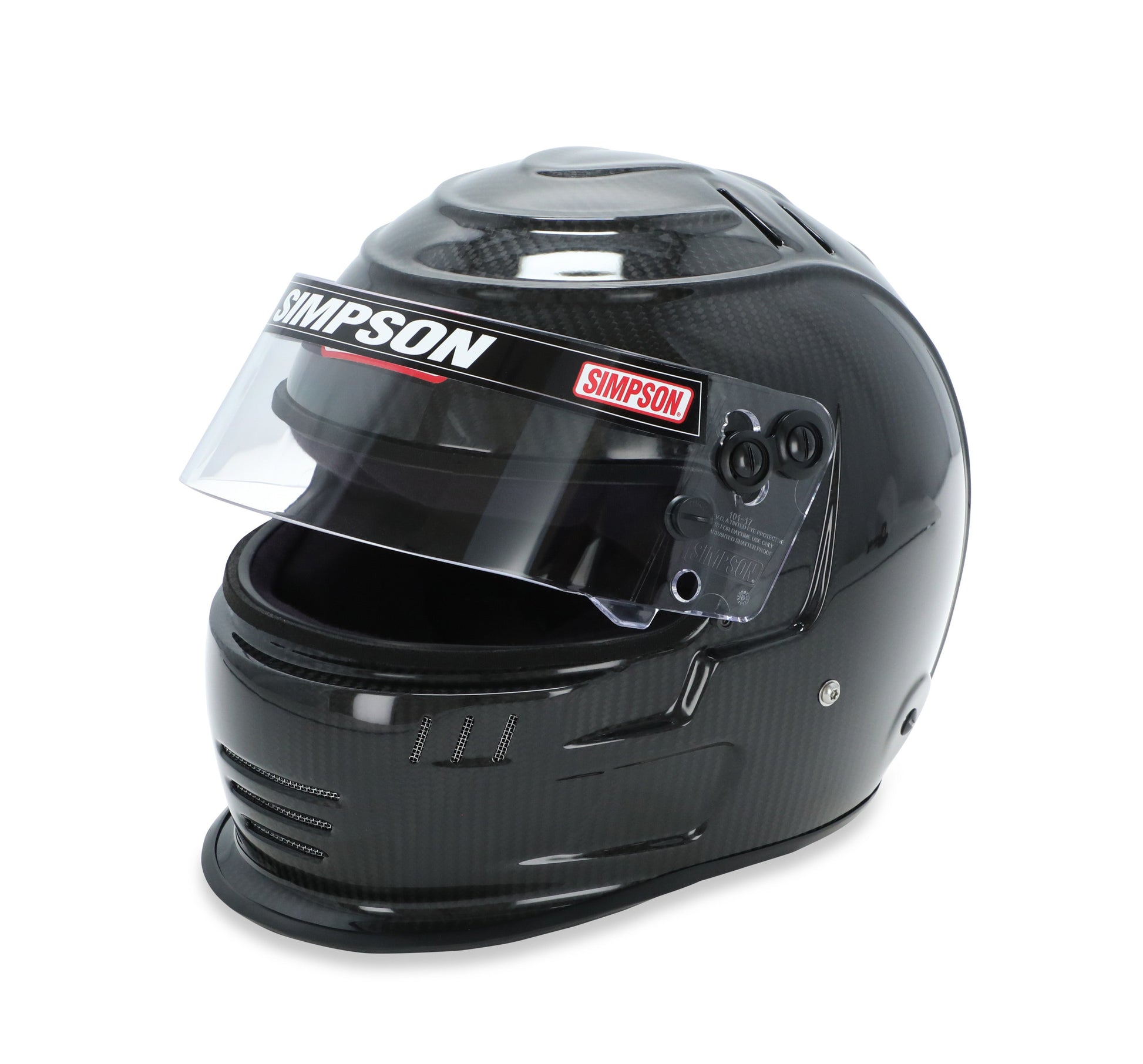 Simpson Racing Sa2020 Carbon Speedway Shark Racing Helmet