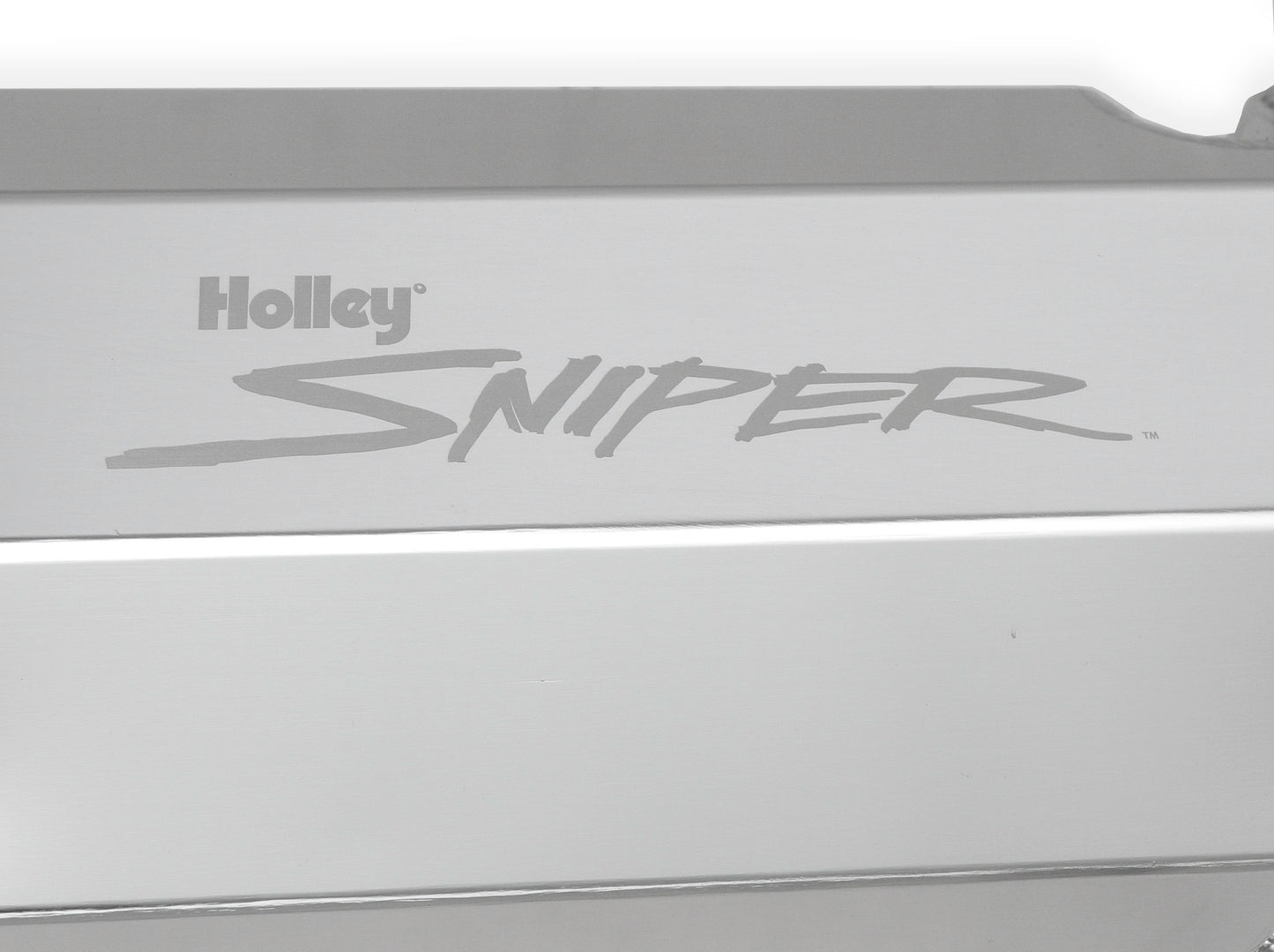 Sniper Valve Cover - Fabricated Aluminum - SBC - Perim Bolt - Flat - Anodized