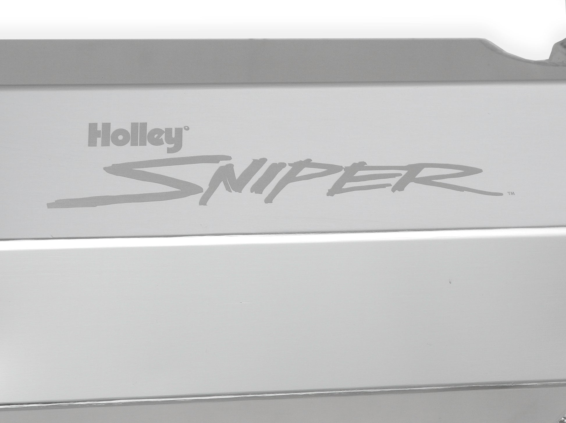 Sniper Valve Cover - Fabricated Aluminum - SBC - Perim Bolt - Flat - Anodized