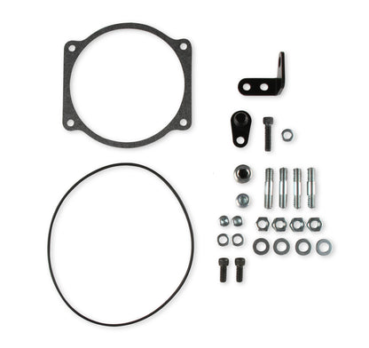 Black Cast Aluminum 4500 EFI Throttle Body Intake Elbow-Ls
