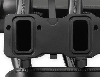 Sniper EFI Fabricated Intake Manifold Dual Plenum 102mm LS3/L92, Rail Kit - Blk