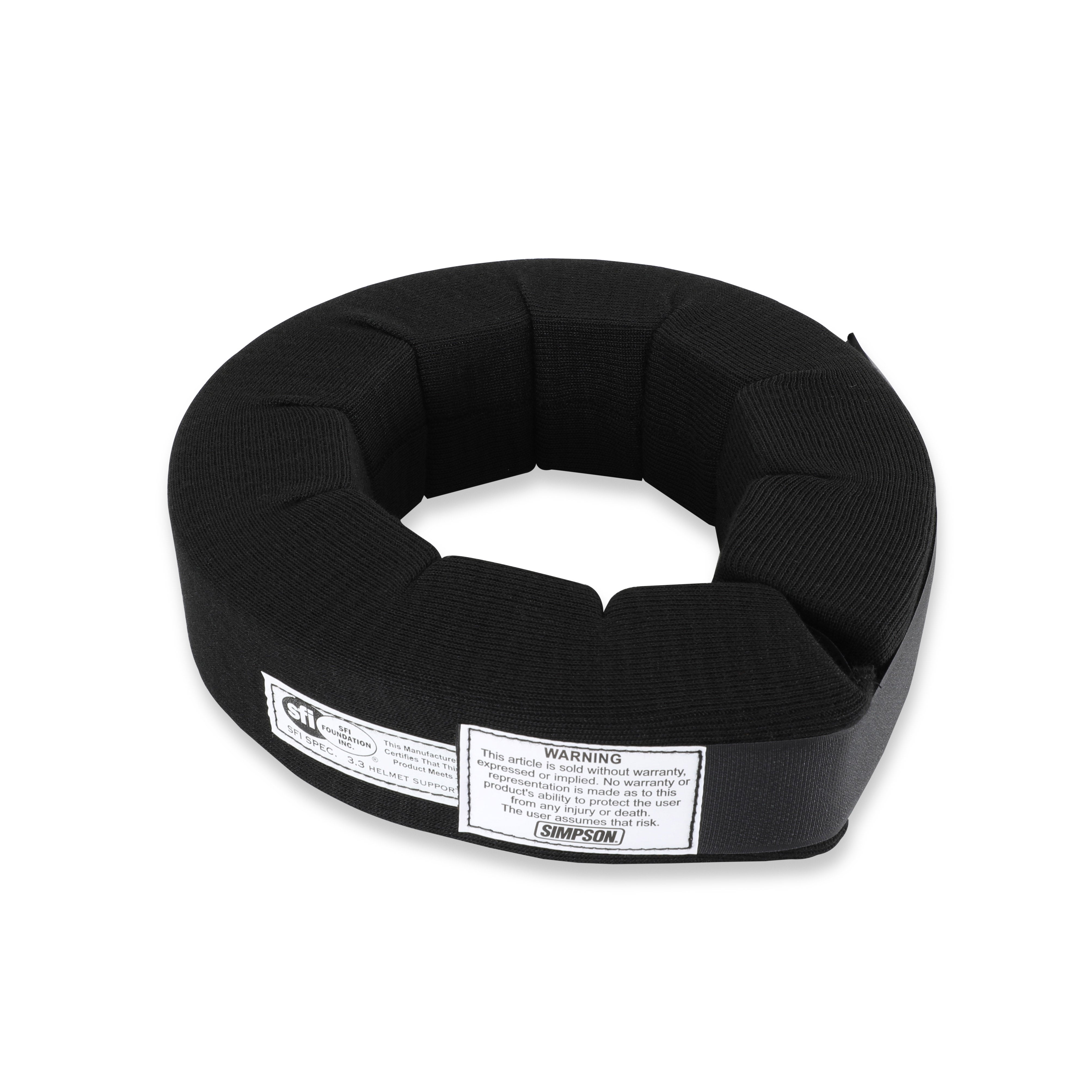 Simpson Racing Padded Neck Support - Black