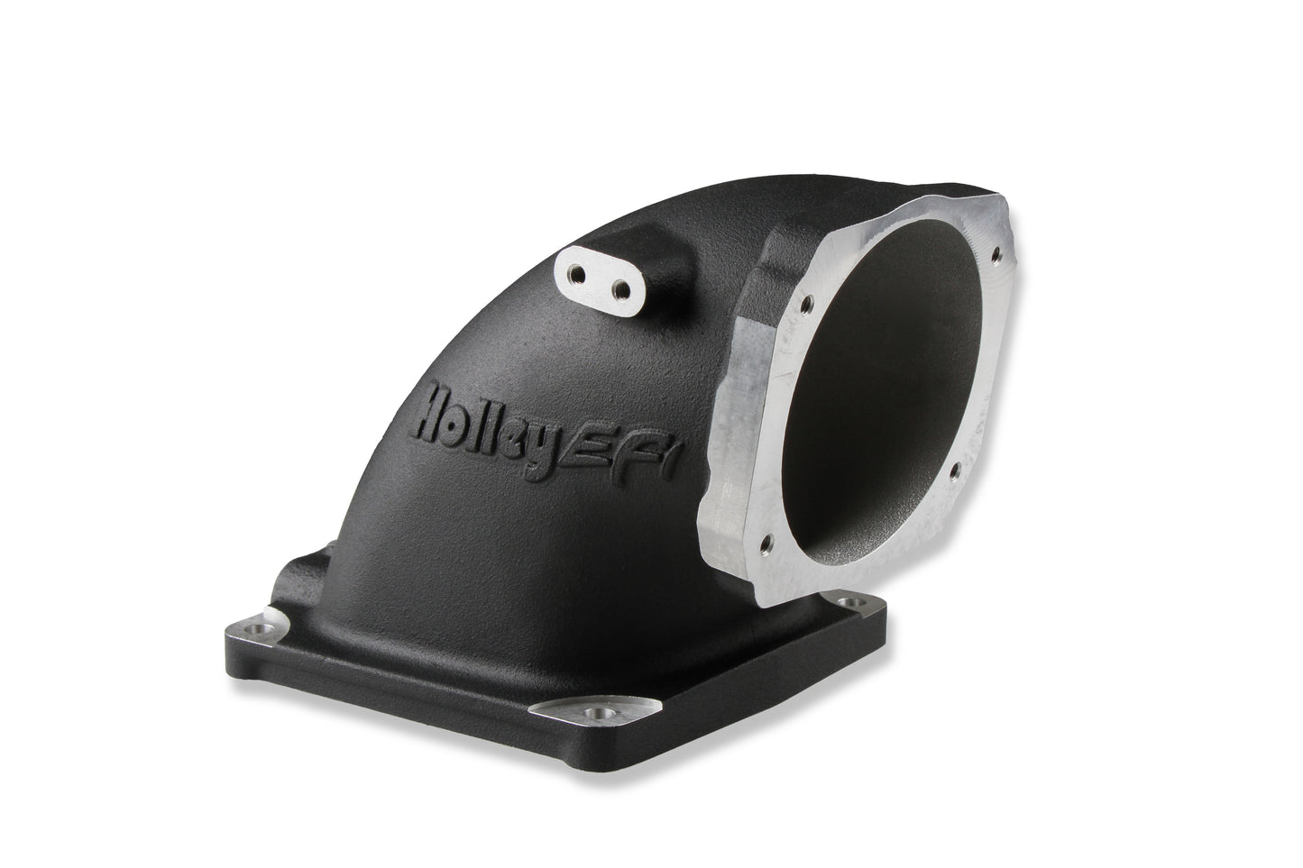 Black Cast Aluminum 4500 EFI Throttle Body Intake Elbow-Ls