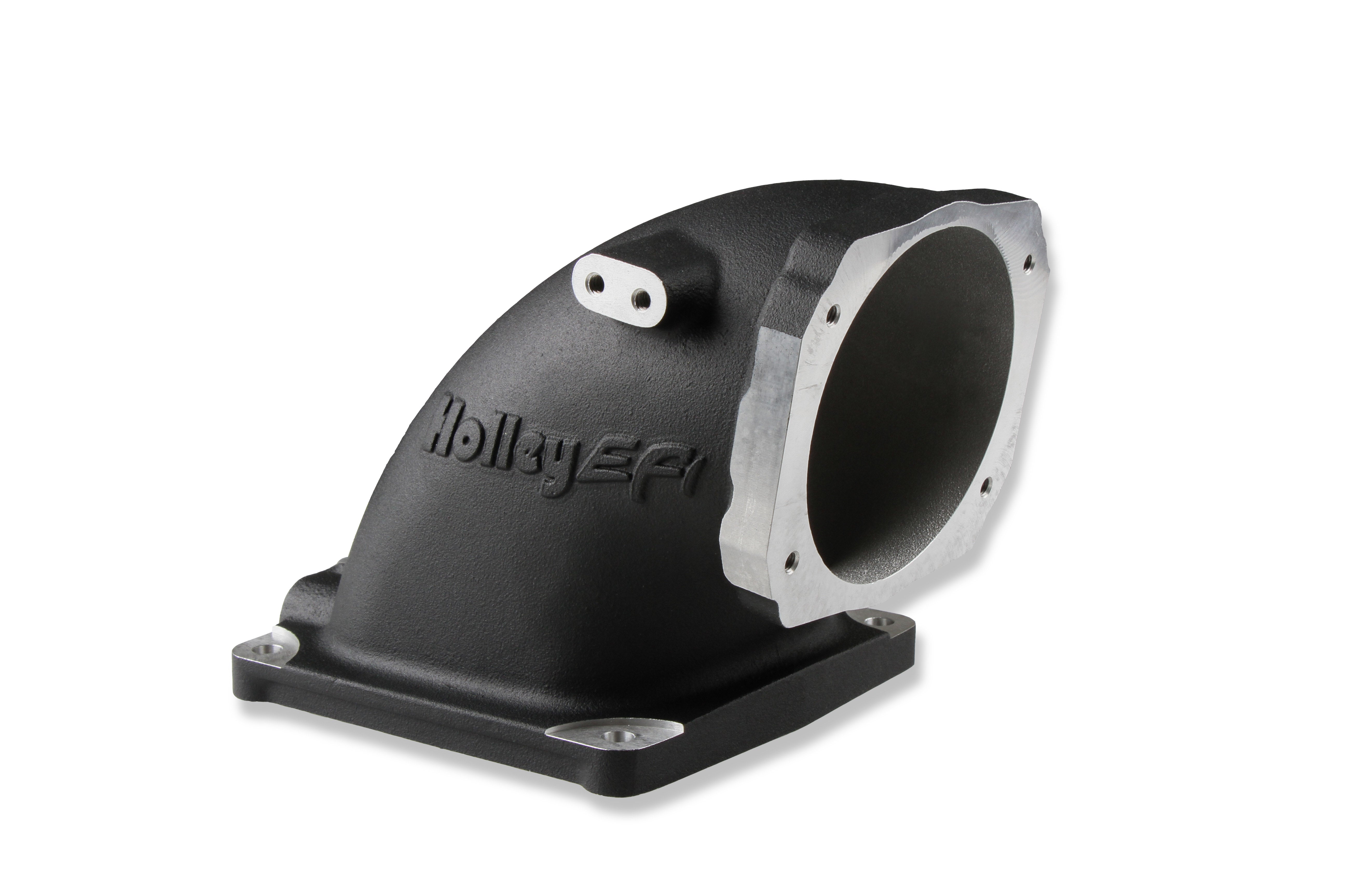 Black Cast Aluminum 4500 EFI Throttle Body Intake Elbow-Ls