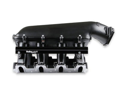 Holley LS Hi-Ram EFI Manifold - Black GM LS1/LS2/LS6