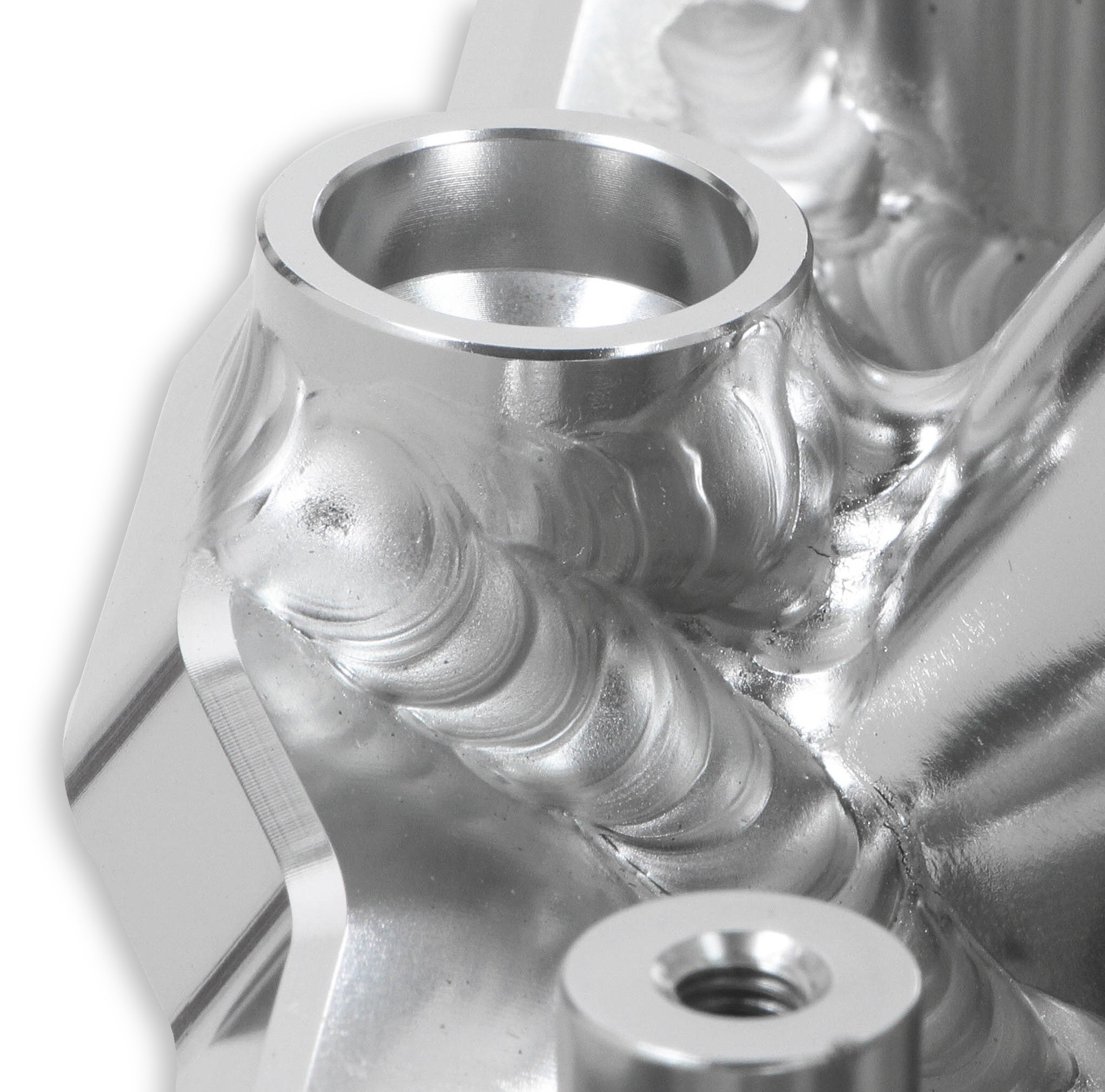 Sniper EFI Low-Profile Sheet Metal Fabricated Intake Manifold GM LS1/LS2/LS6