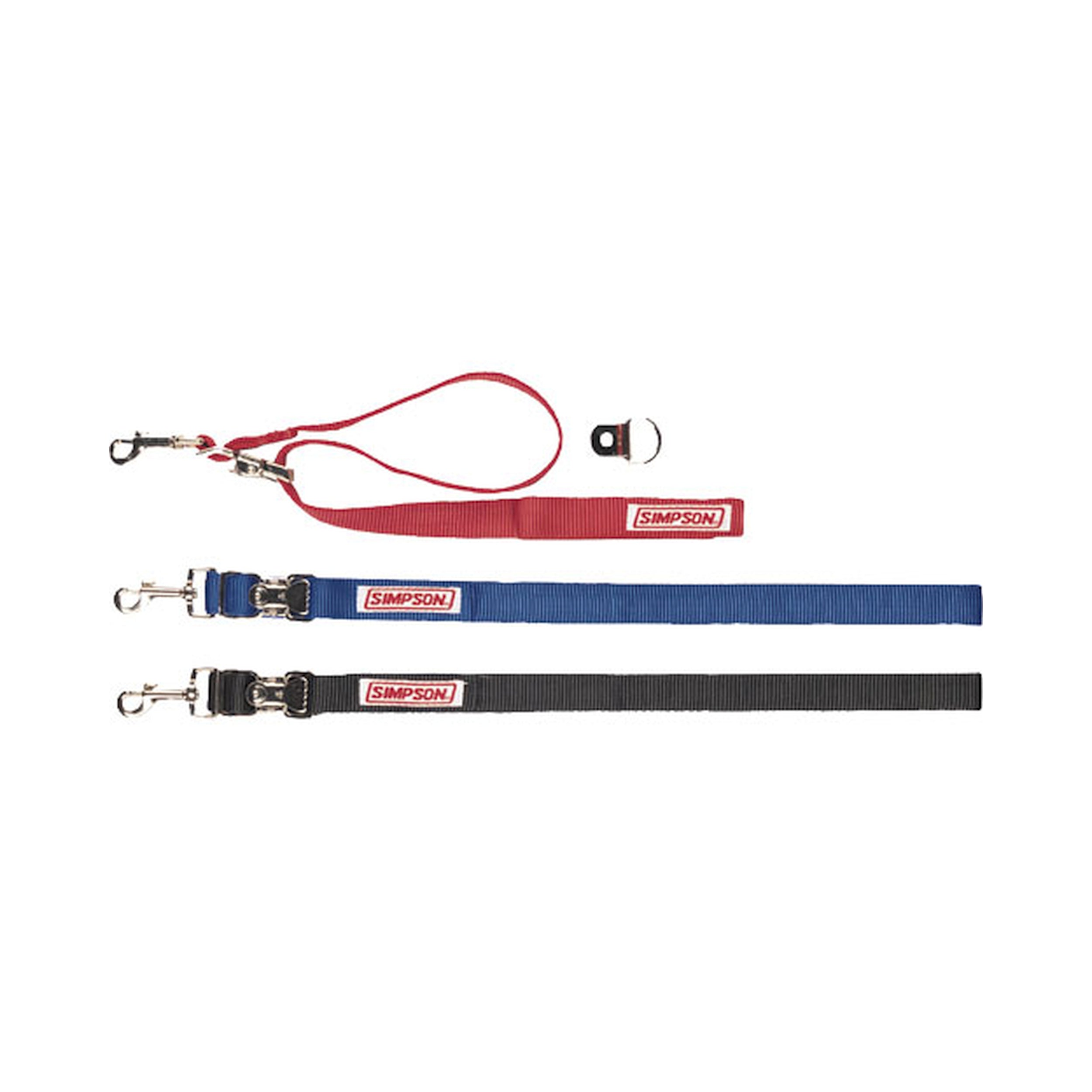 Simpson Racing Helmet Restraints - Black