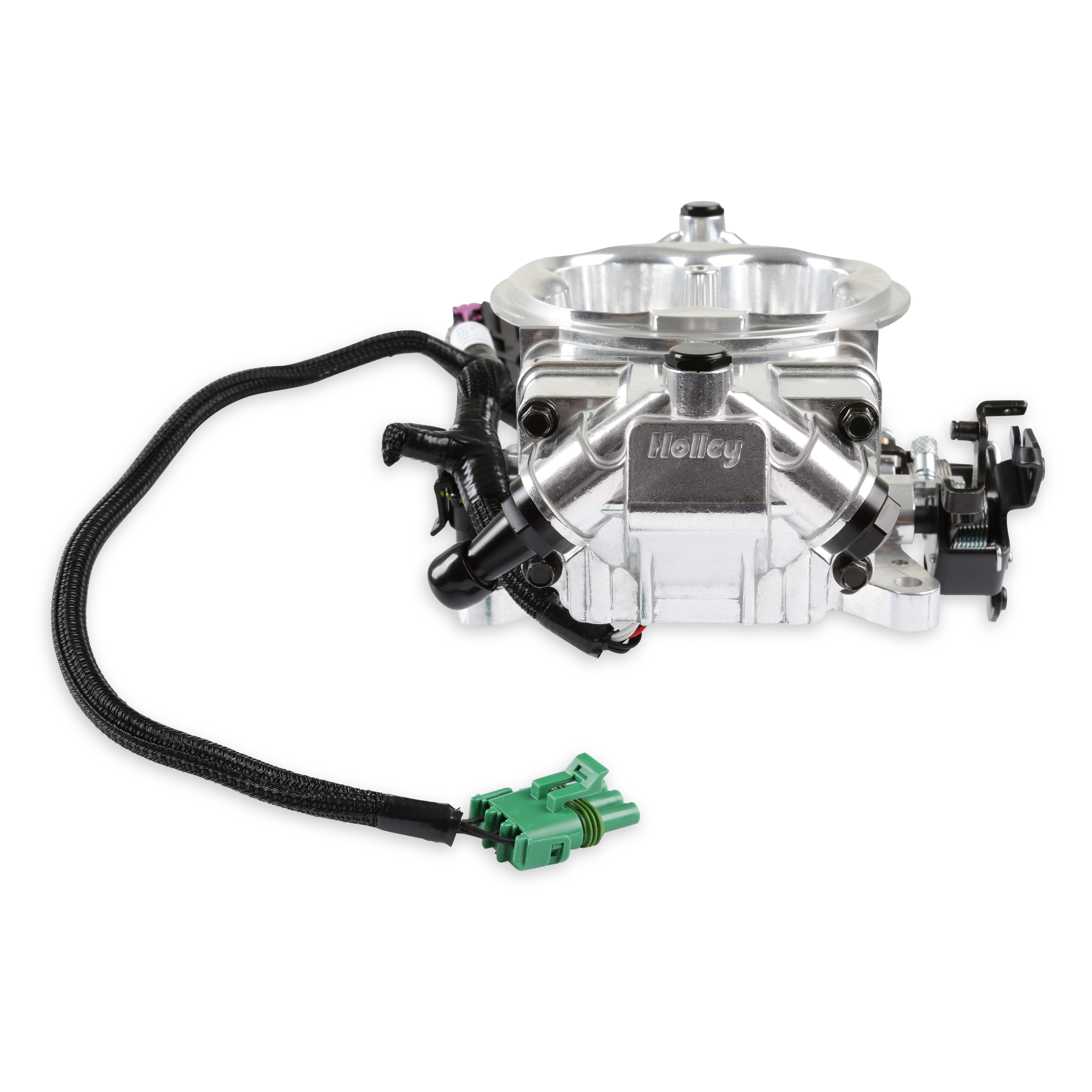 Holley EFI Terminator X Stealth 4150 2x4 - Shiny