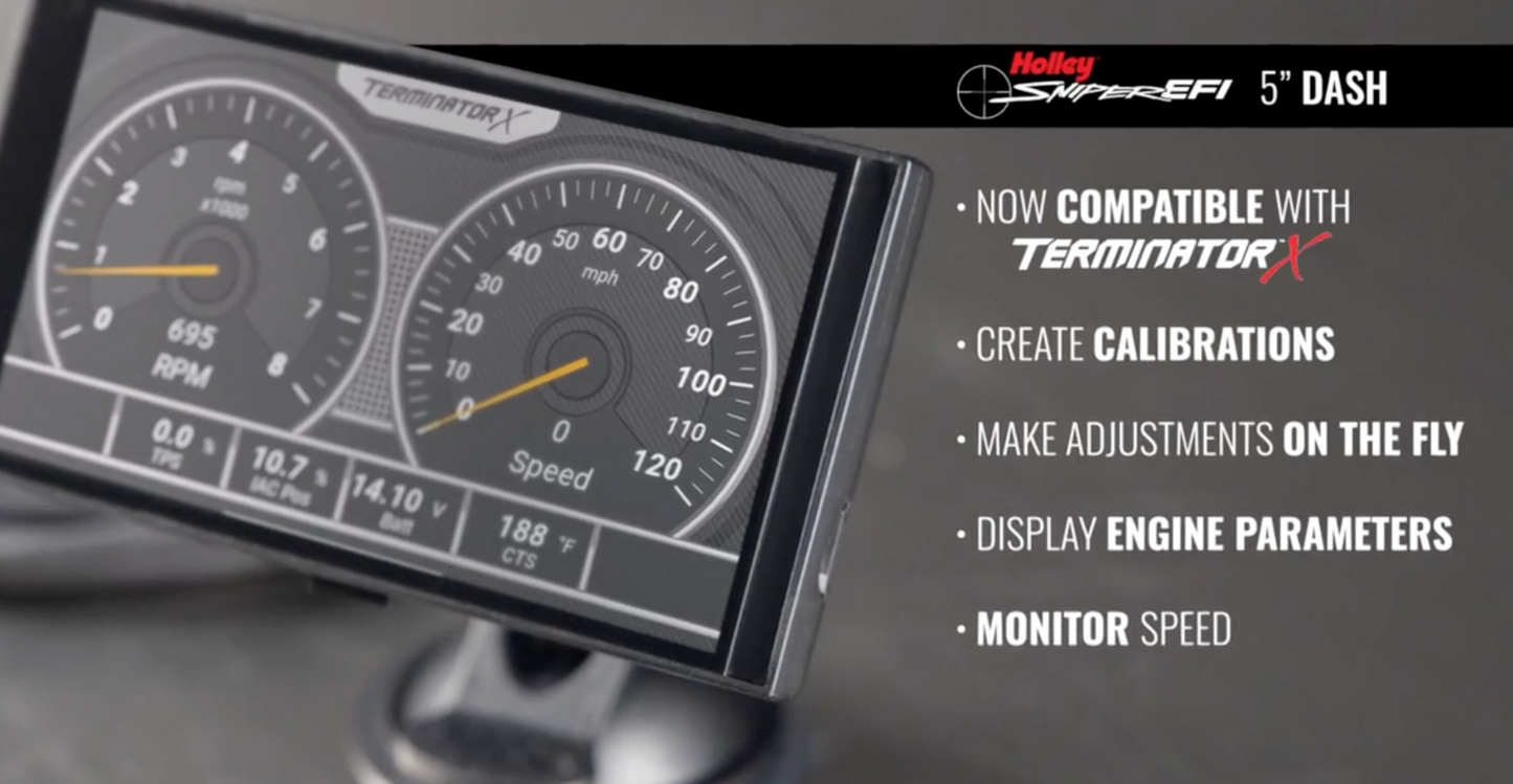 Holley EFI 5'' Digital Dash