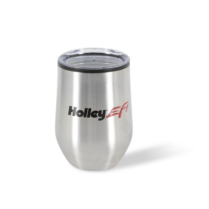 Holley EFI 12oz Stainless Steel Wine Tumbler