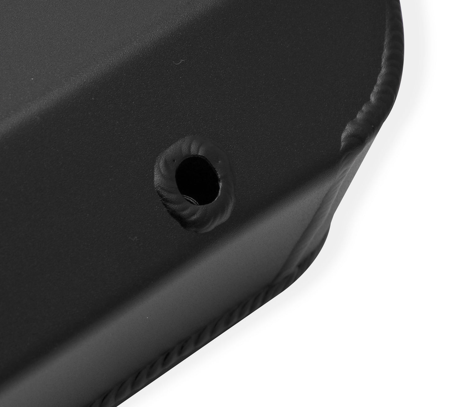 Sniper Valve Cover - Fabricated Aluminum - Ford Small Block - Tall  - Black