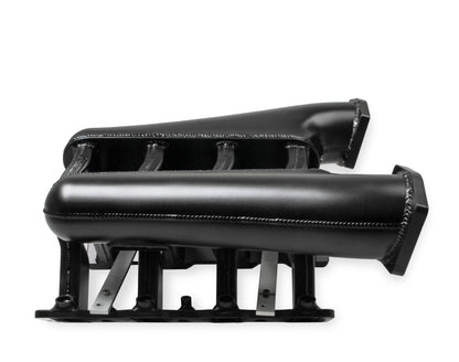 Sniper EFI Fabricated Intake Manifold Dual Plenum 102mm LS1/2/6, Rail Kit - Blk