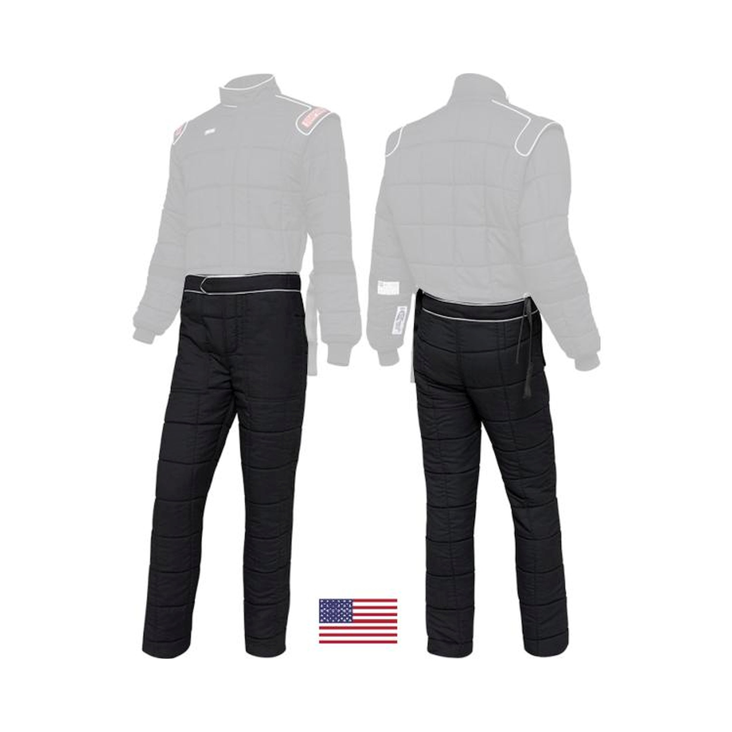 Simpson Racing Drag Two Piece Racing Suit Sfi Pants - Black