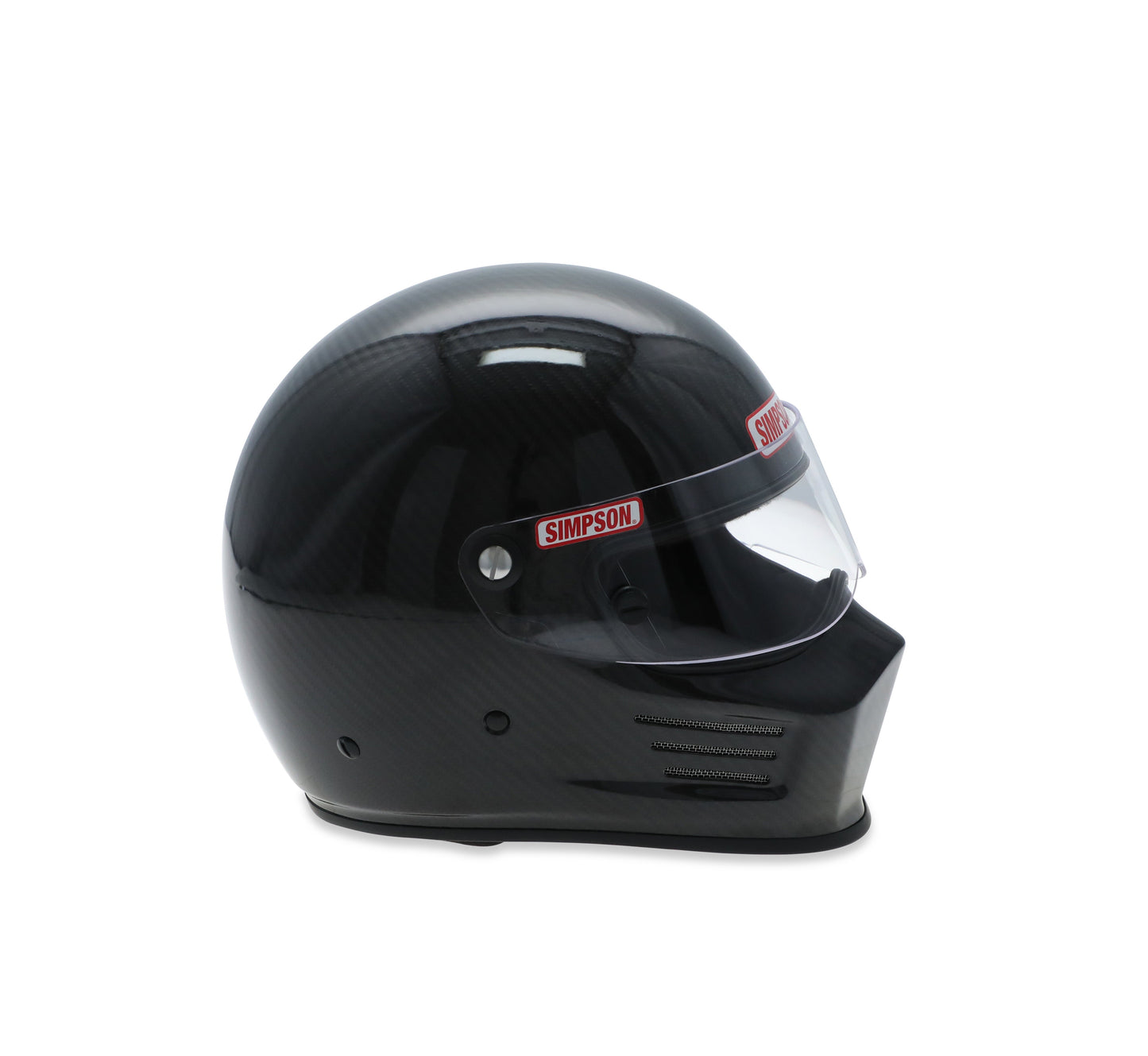 Simpson Racing Sa2020 Carbon Bandit Racing Helmet - Carbon Fiber