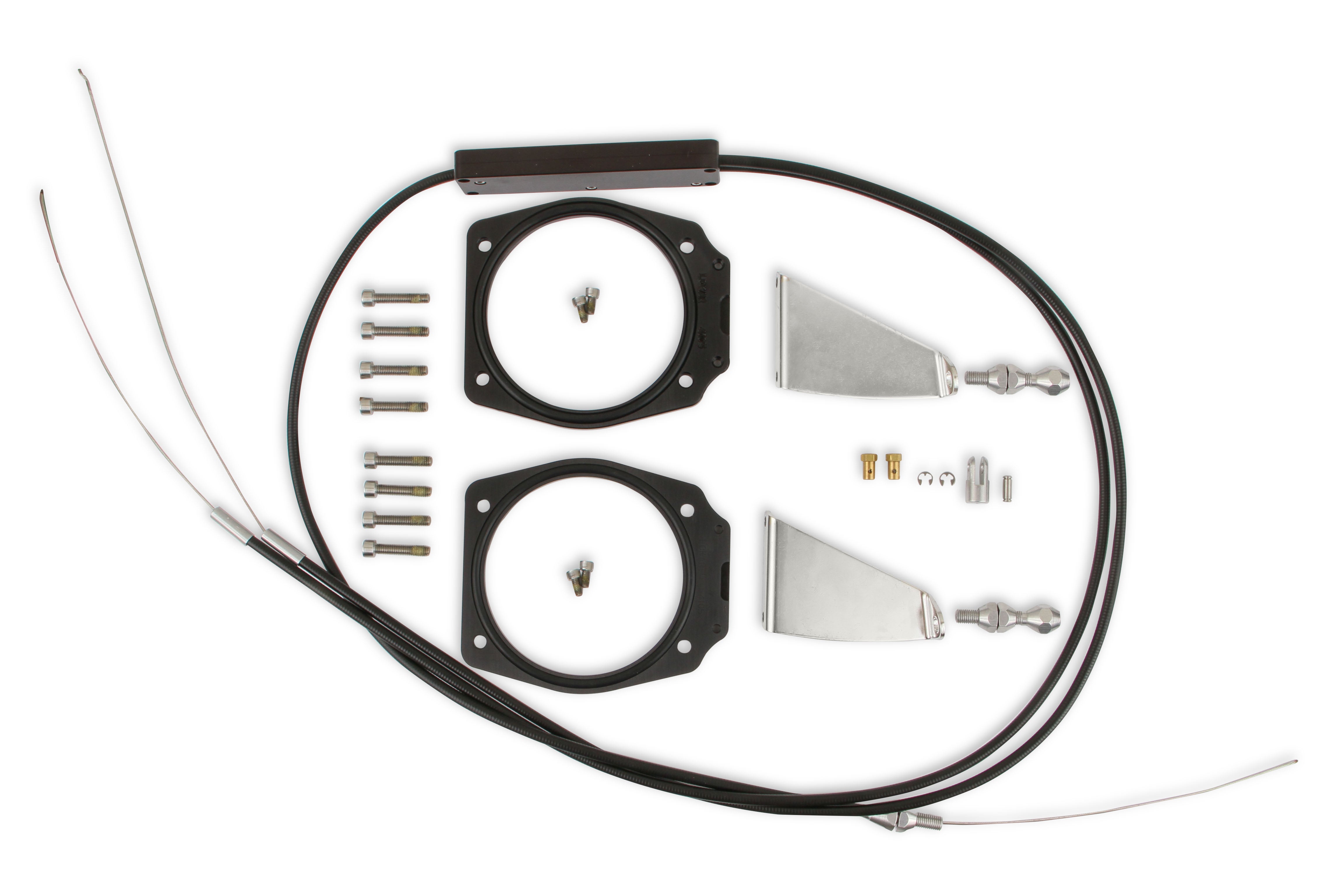 Sniper EFI Throttle Linkage Kit - Dual Plenum Intake - GM LS Engines