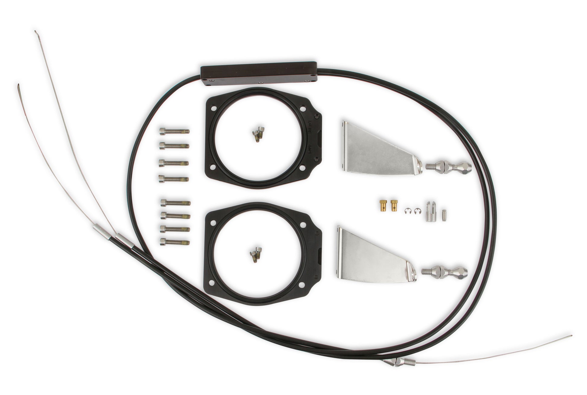 Sniper EFI Throttle Linkage Kit - Dual Plenum Intake - GM LS Engines