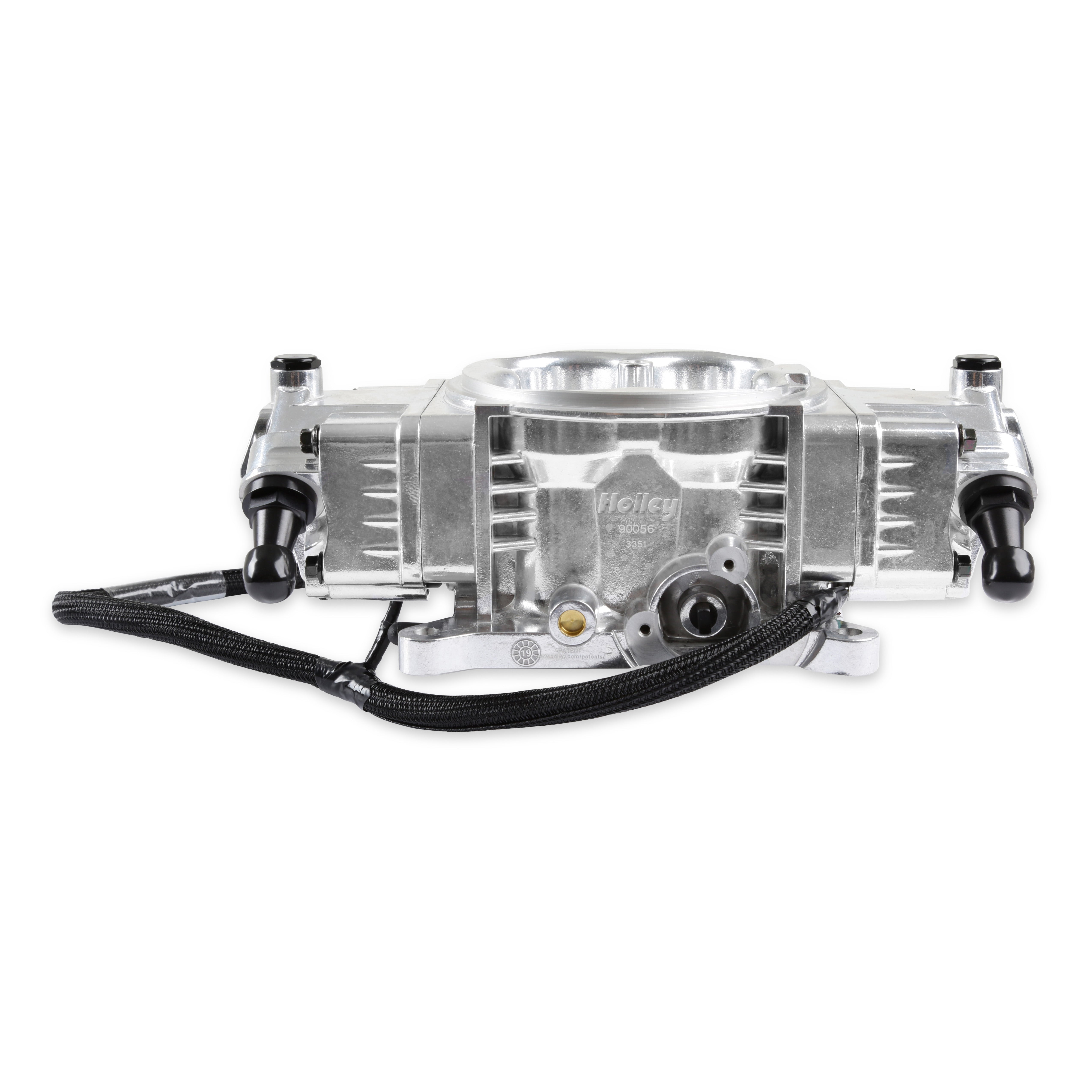 Holley EFI Terminator X Stealth 4150 2x4 - Shiny