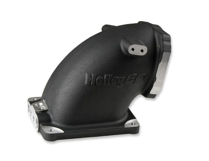 Black Cast Aluminum 4500 EFI Throttle Body Intake Elbow-Ls
