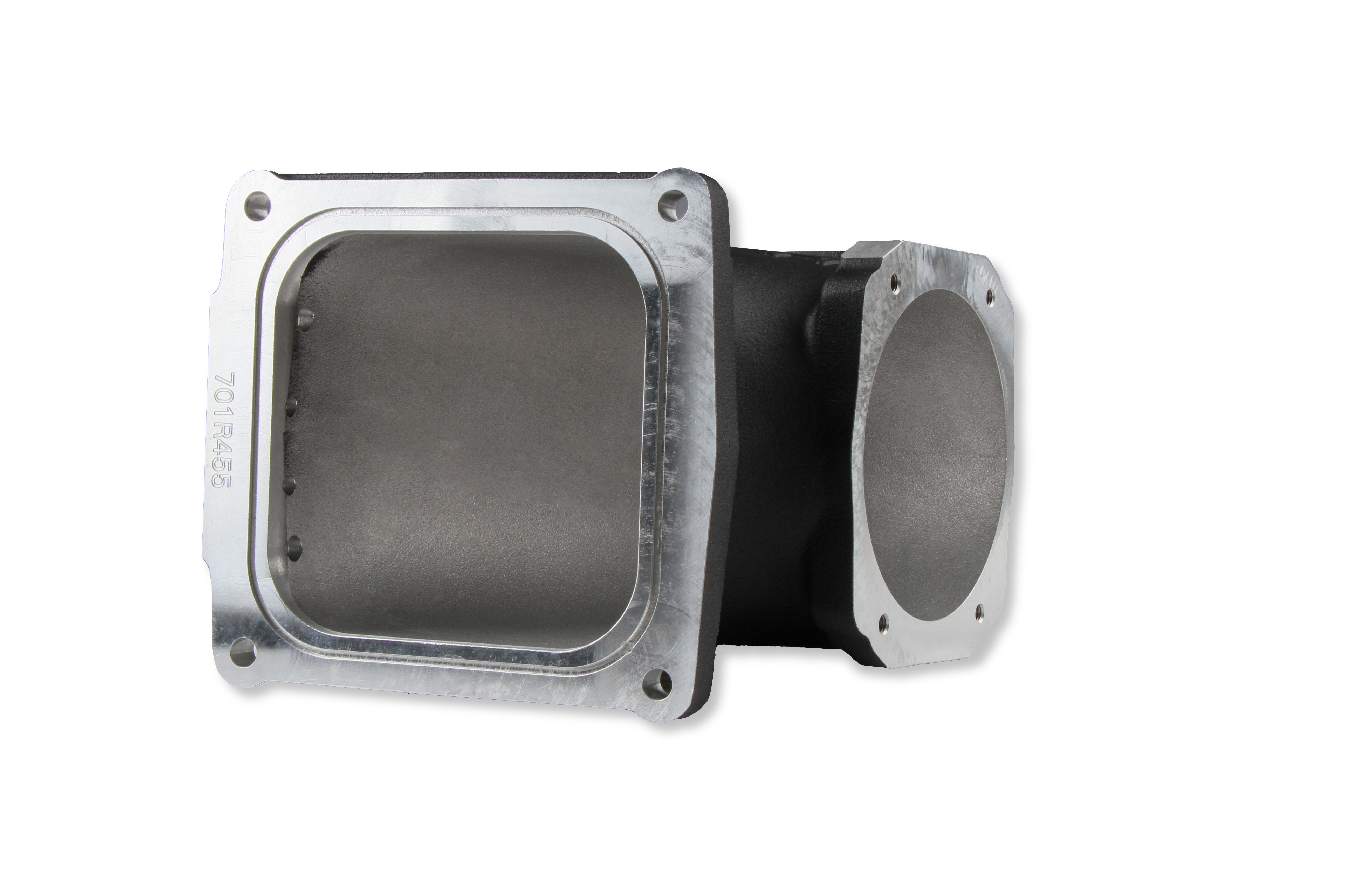 Black Cast Aluminum 4500 EFI Throttle Body Intake Elbow-Ls