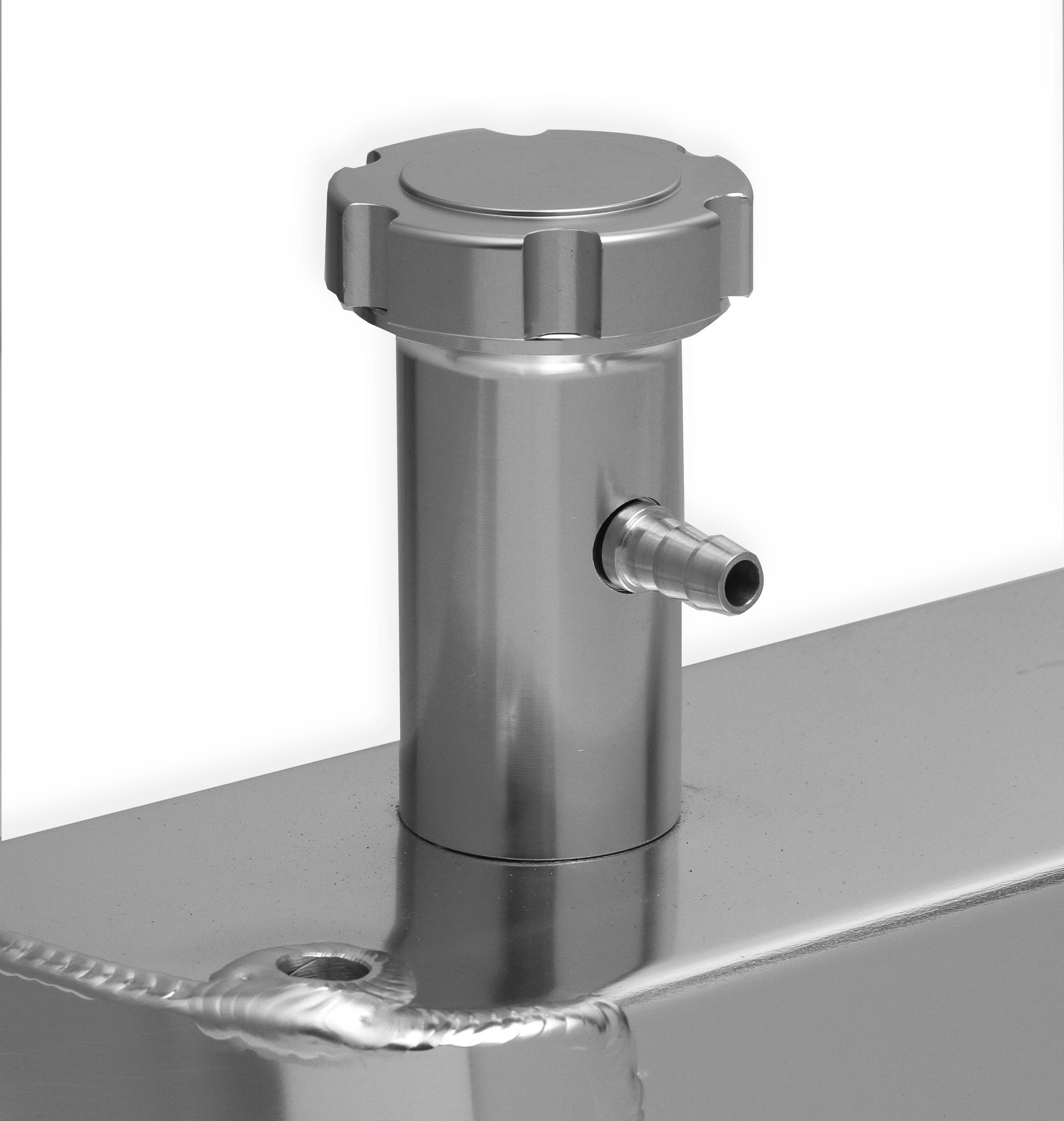 Sniper Valve Cover - Fabricated Aluminum - Ford Small Block - Tall - Anodized