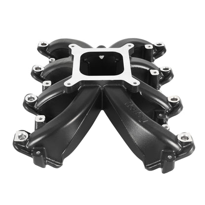 Holley Single Plane EFI Intake-GM LS1/LS2/LS6 - Black
