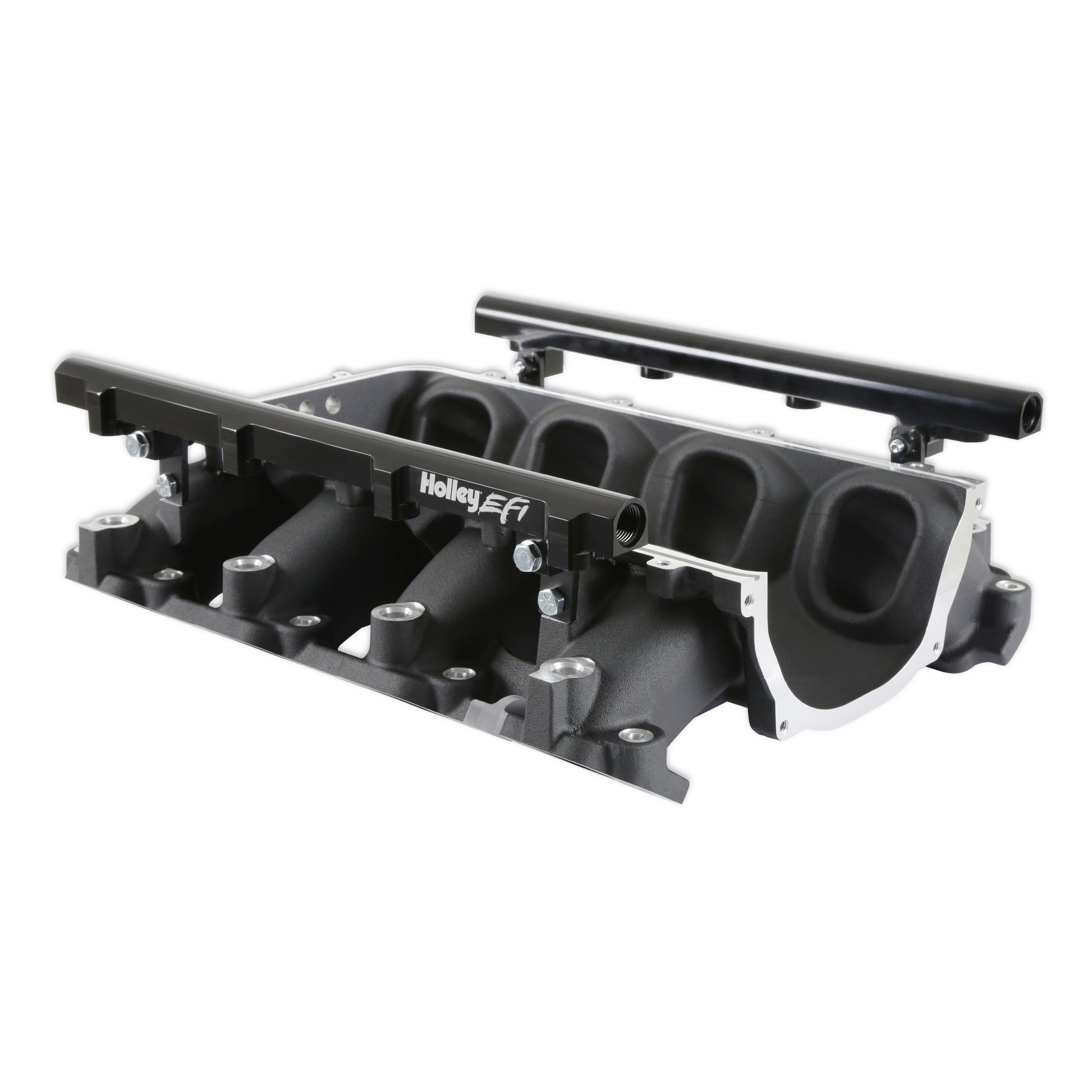 Holley Ultra Lo-Ram Manifold Base and Port Injection Fuel Rails - GM Gen V LT
