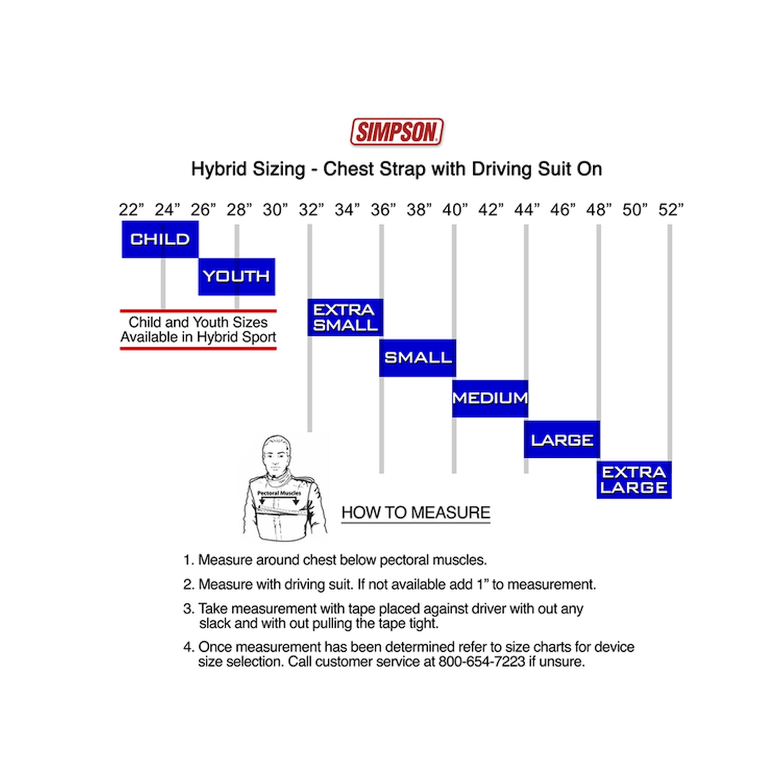 Simpson Racing Hybrid Youth Sport