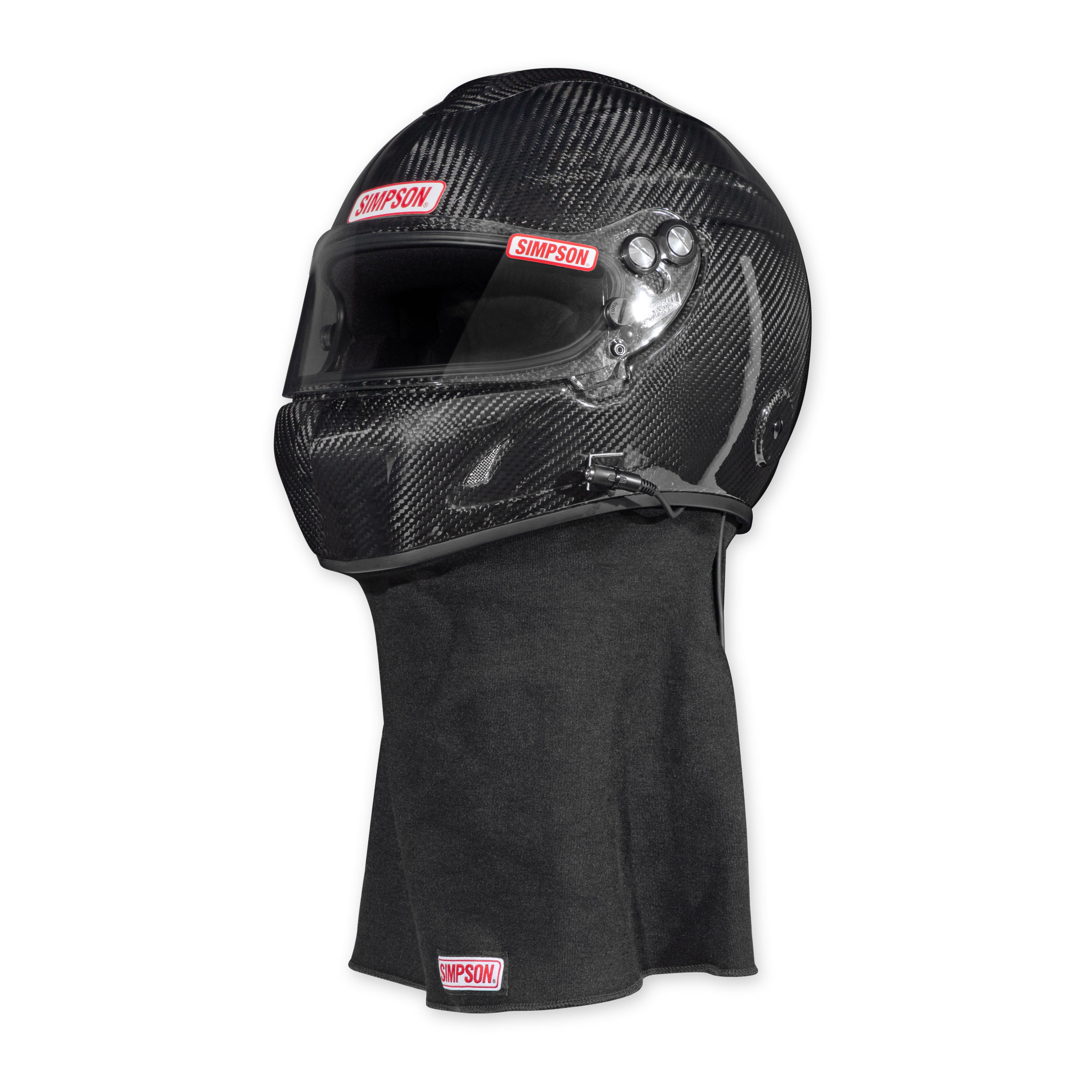 Simpson Racing Sfi5 Carbonx Hlmt Skrt Removable
