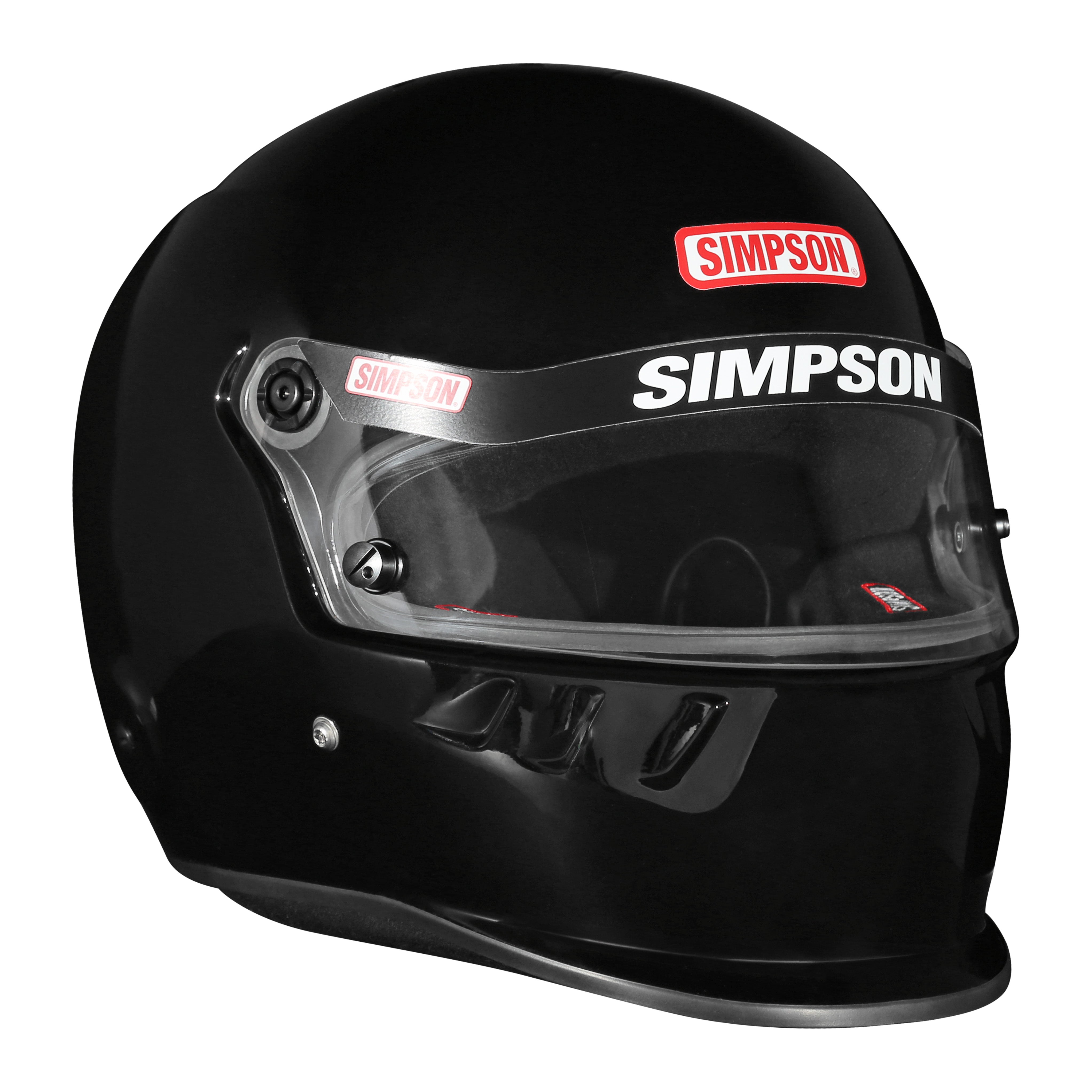 Simpson Vudo SA2025 Helmet - XS - Black