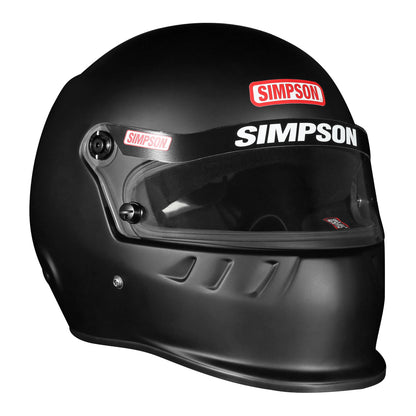 Simpson Vudo SA2025 Helmet - XS - Matte Black