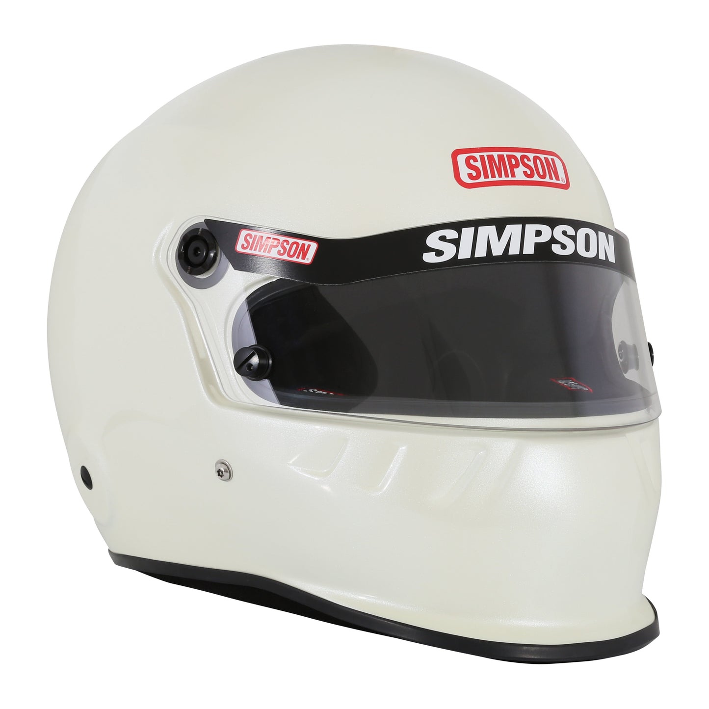 Simpson Vudo SA2025 Helmet - XS - Pearl White