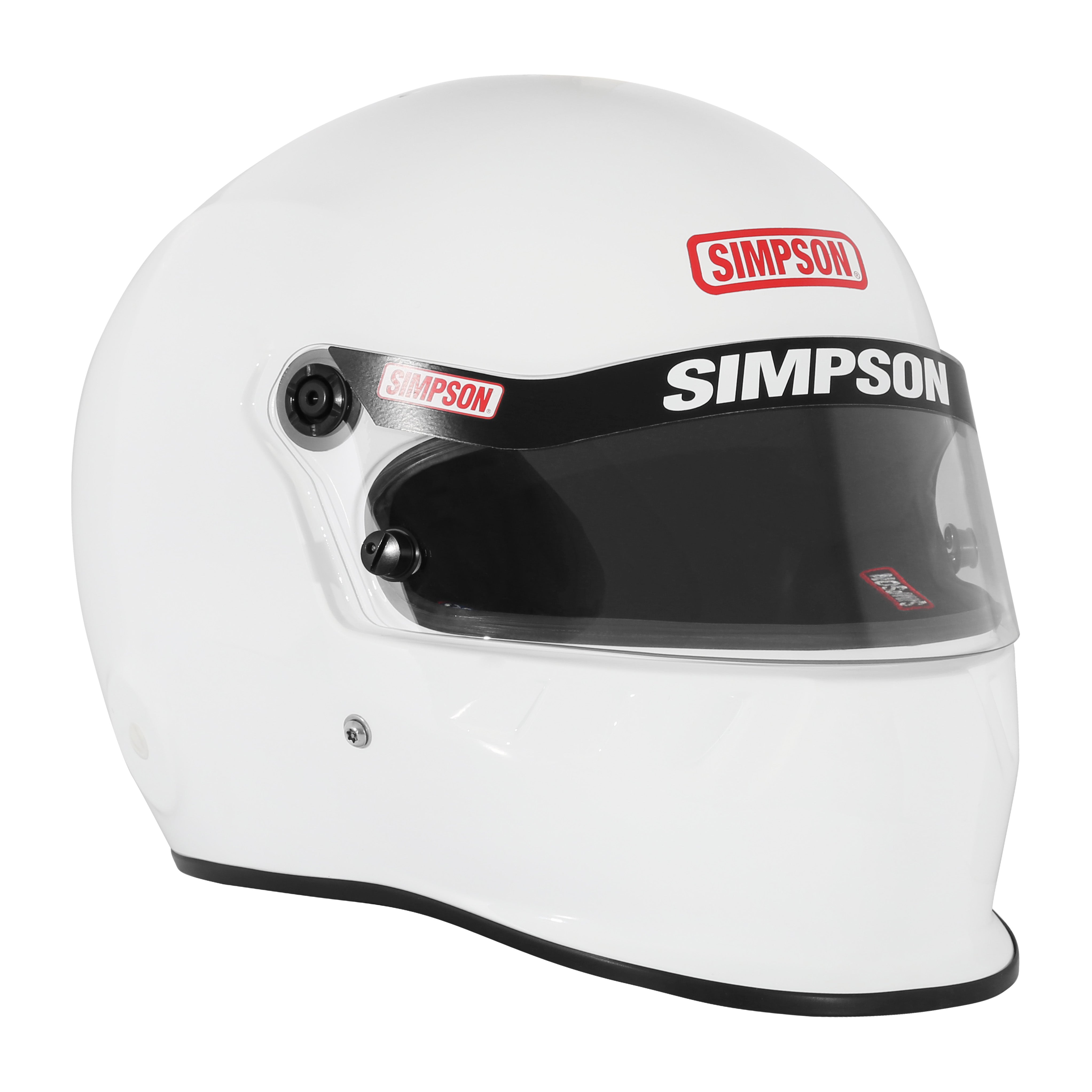 Simpson Vudo SA2025 Helmet - XS - White