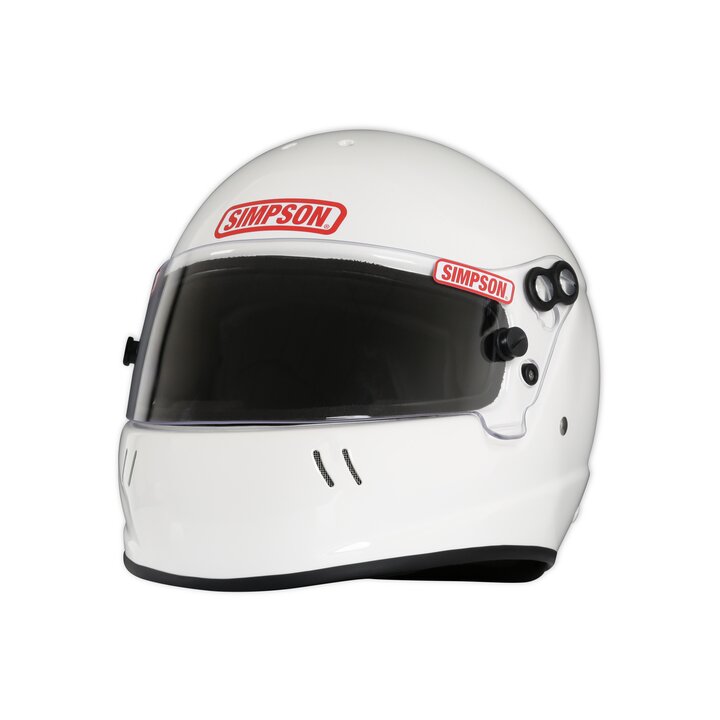 Simpson Racing Viper Youth Racing Helmet - xs 54-55cm - White