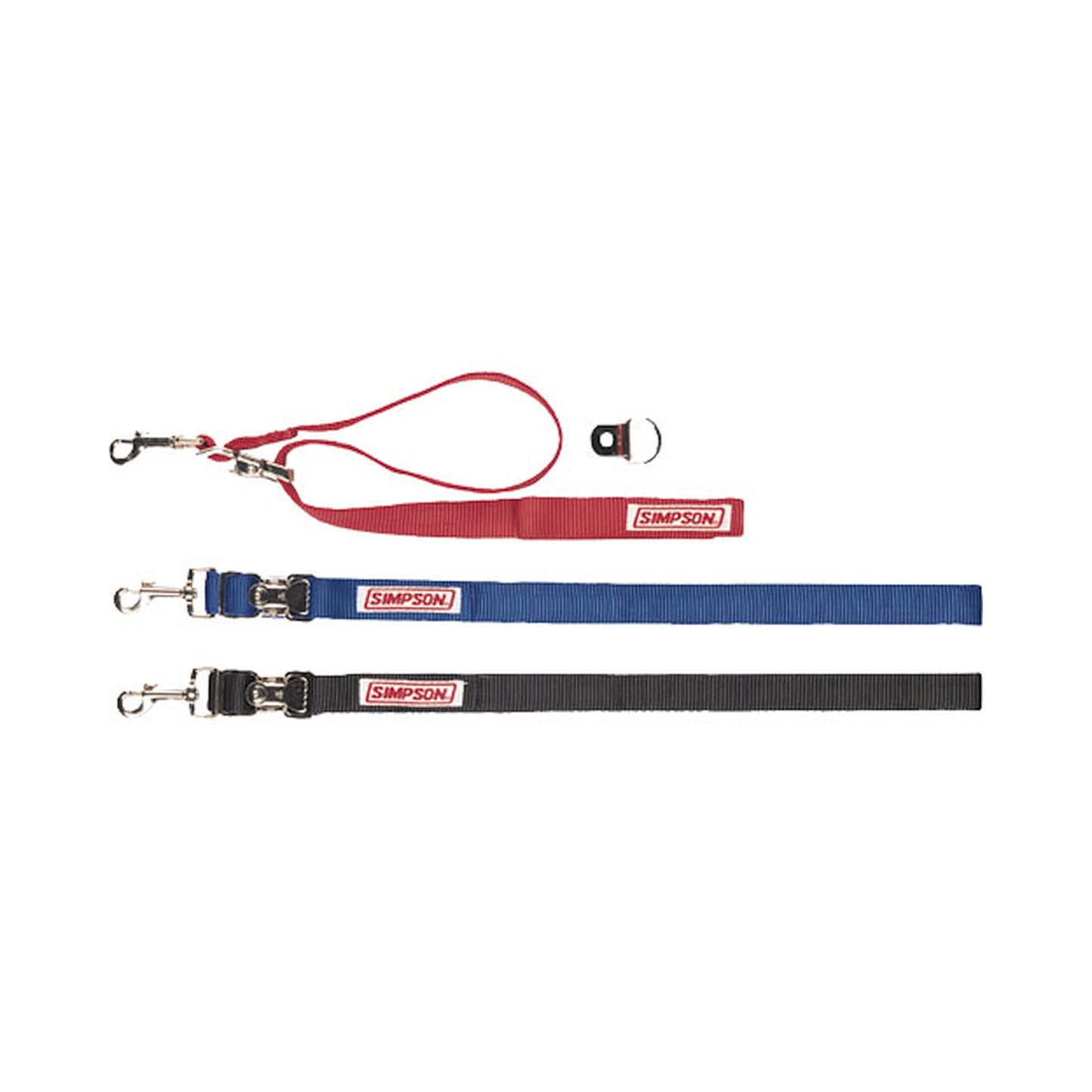 Simpson Racing Helmet Restraints - black