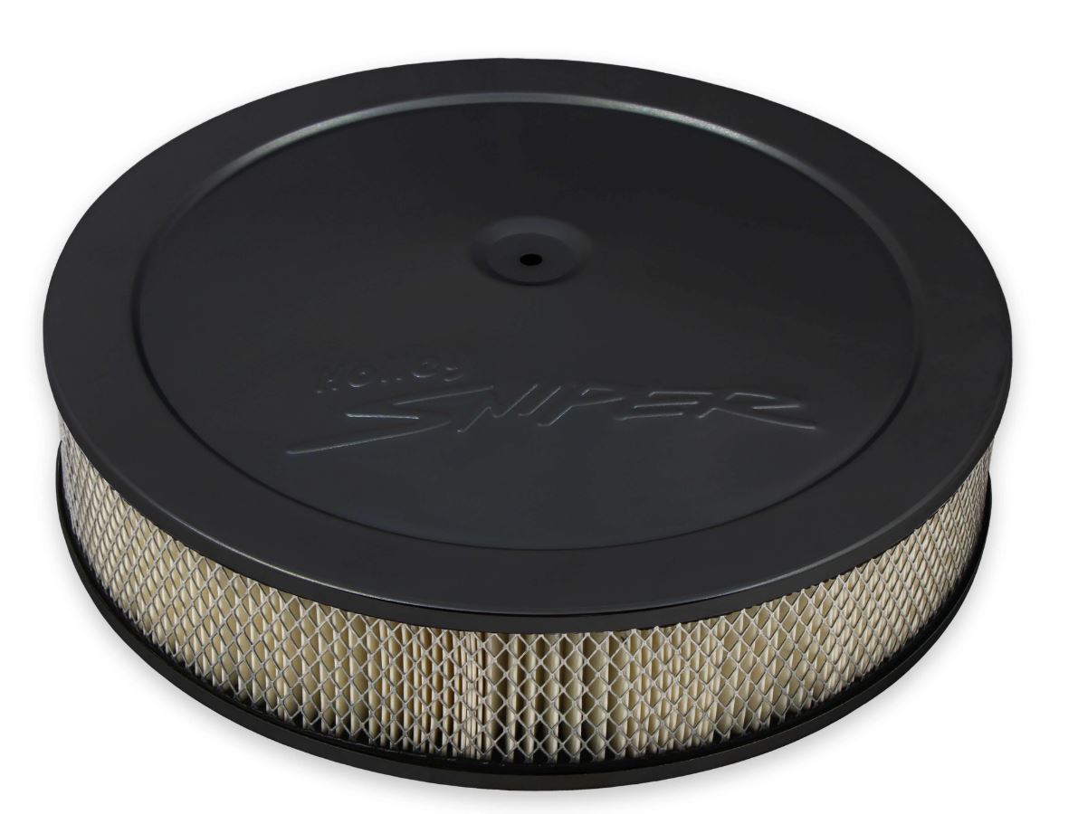 Sniper EFI Air Cleaner Assembly - 14" x 4" - Black