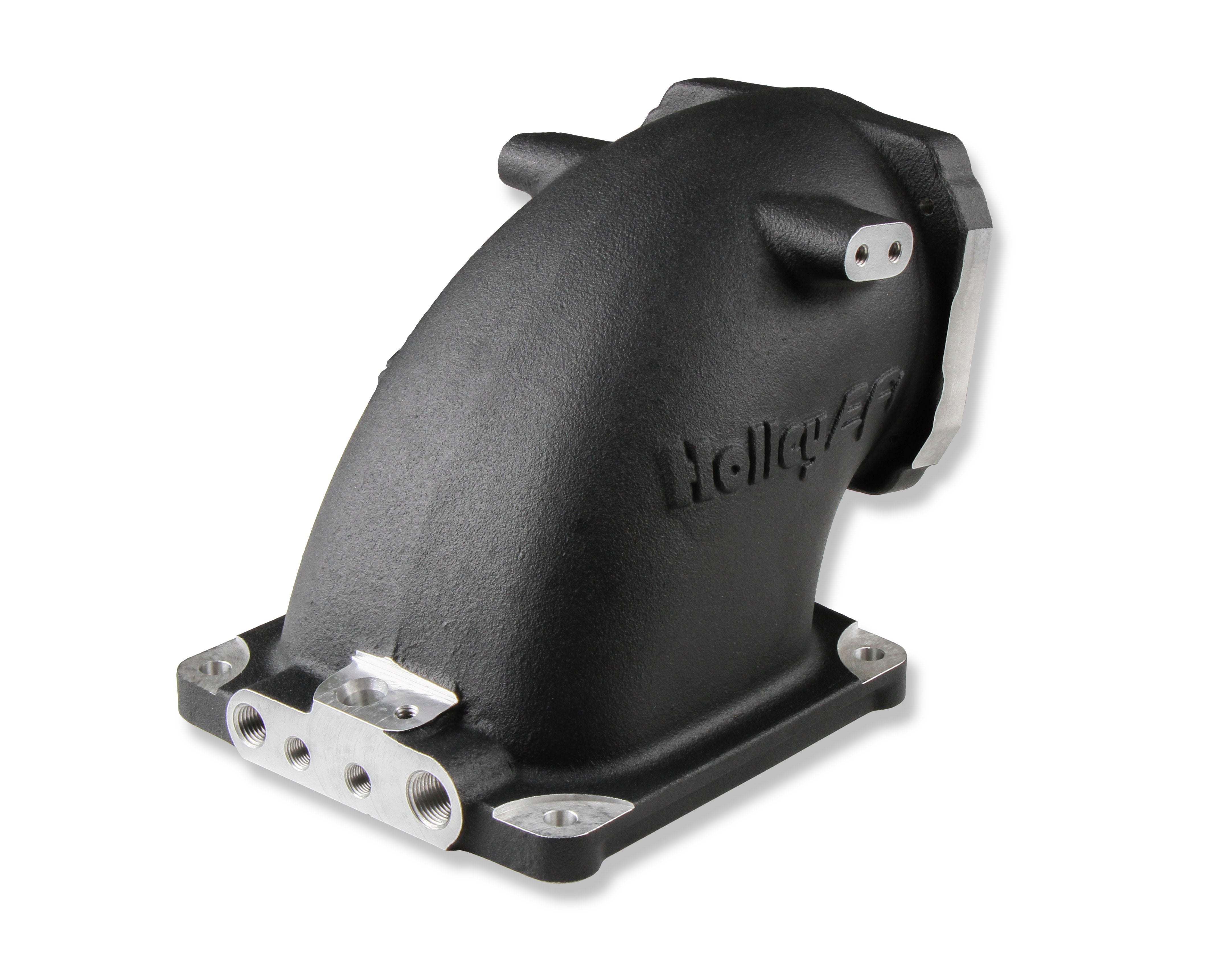Black Cast Aluminum 4500 EFI Throttle Body Intake Elbow-Ls