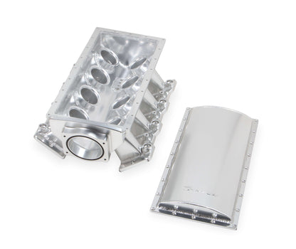 Sniper EFI Fabricated Race Series Intake Manifold - GM LS3/L92 - 90mm - Silver