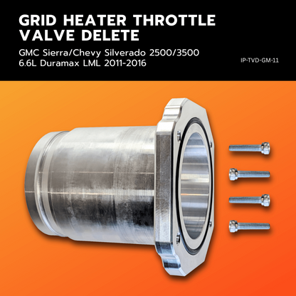 GM Duramax LML - Grid Heater Throttle Valve Delete (2011-2016)