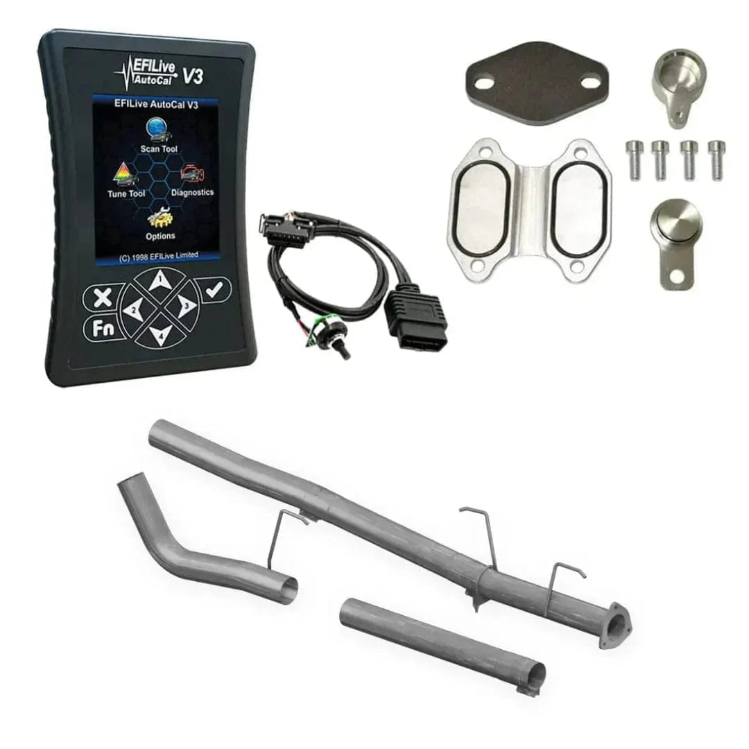 Ram Cummins 6.7L Cab & Chassis All in one Delete Kit (DPF/DEF/EGR) w/ Delete Pipe (2013-2020)