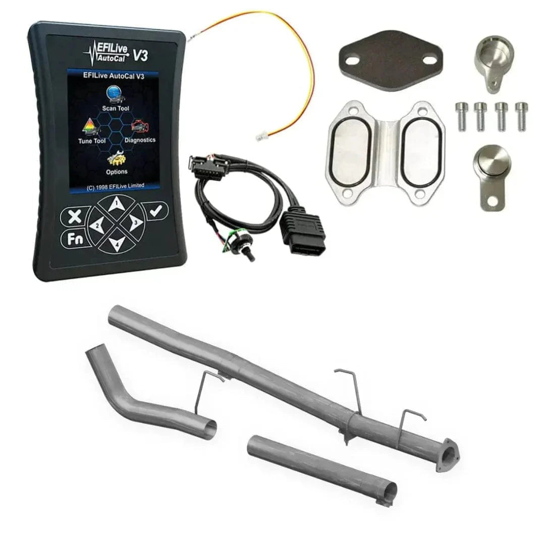 Ram Cummins 6.7L Cab & Chassis All in one Delete Kit (DPF/DEF/EGR) w/ Delete Pipe (2013-2020)