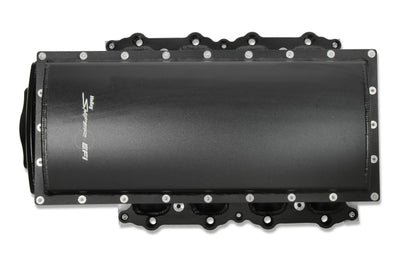 Sniper EFI Fabricated Race Intake Manifold - 2011-14 Ford 5.0L Coyote - Black