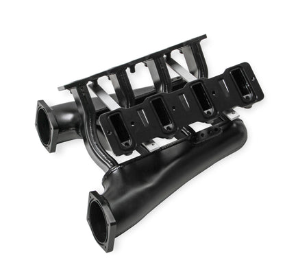 Sniper EFI Fabricated Intake Manifold Dual Plenum 102mm LS1/2/6, Rail Kit - Blk