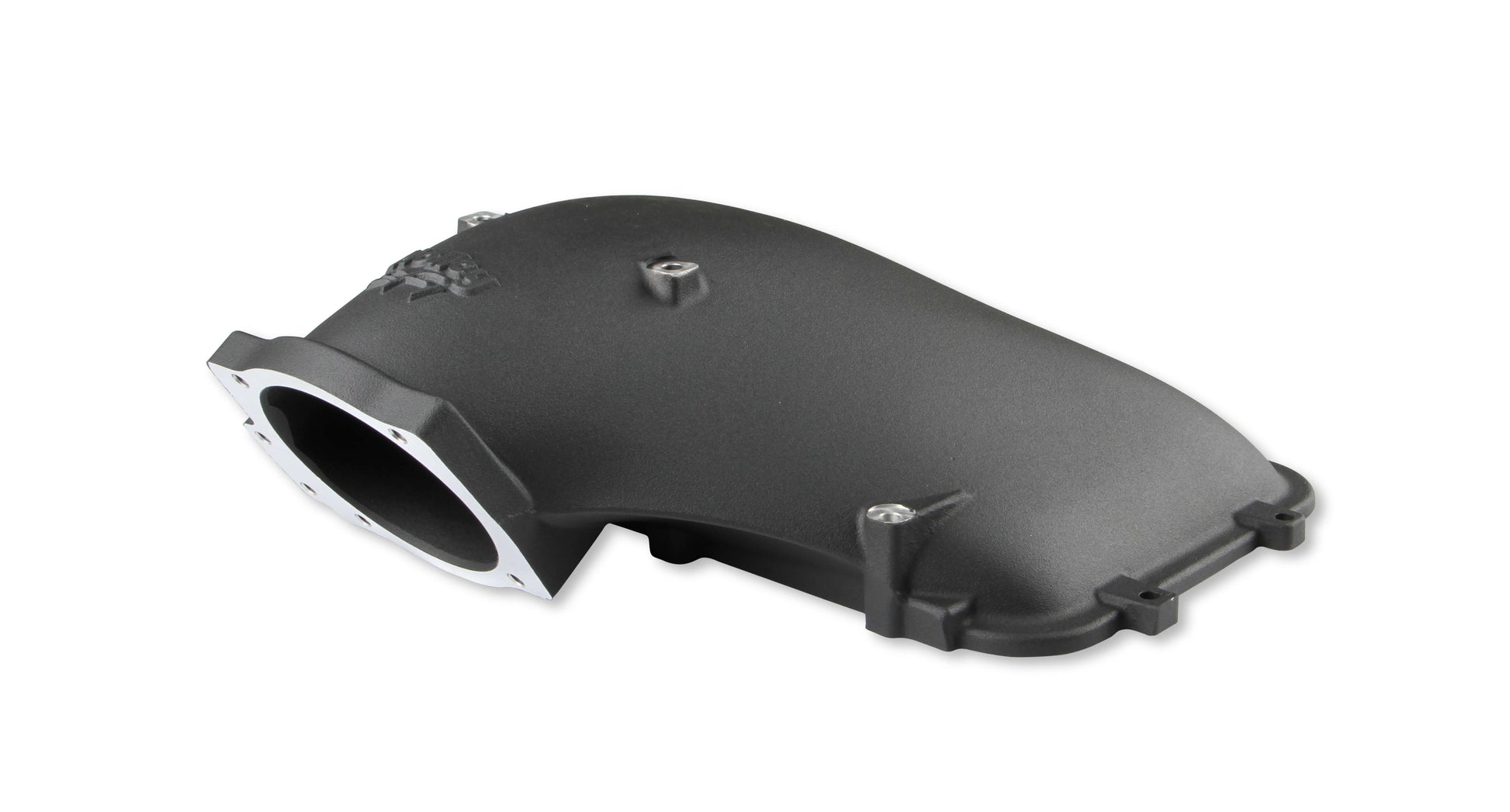 8.2" SBF Ford Hi-Ram EFI Manifold with Side Mount Top-Black
