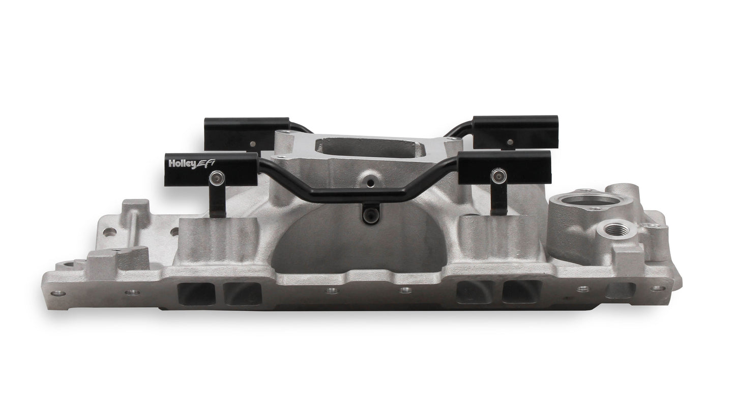 Holley EFI SBC 4150 Single Plane EFI Intake Manifold - Chevy Small Block V8